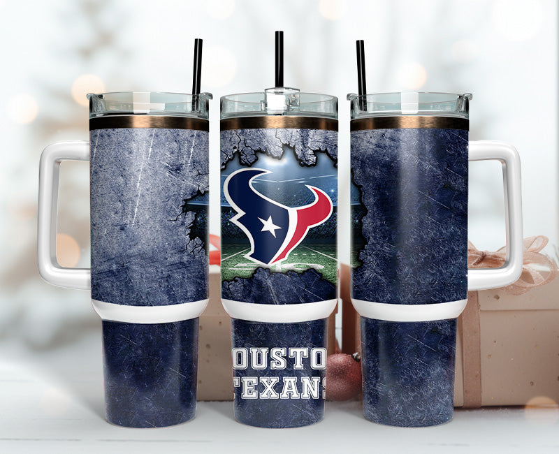 Houston Texans Tumbler 40oz Png,  40oz Tumbler Skinny  112