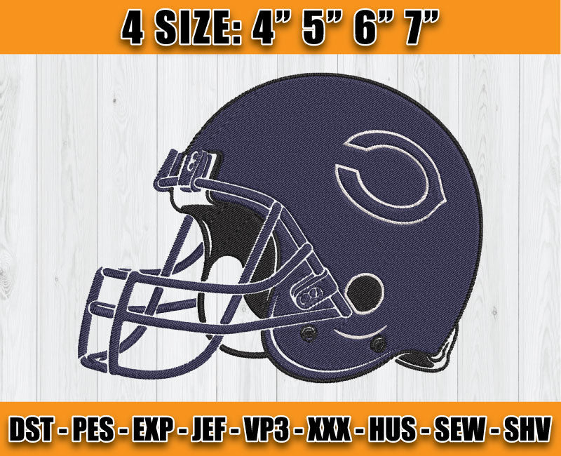 Bears Embroidery, NFL Bears Embroidery, NFL Machine Embroidery Digital 112