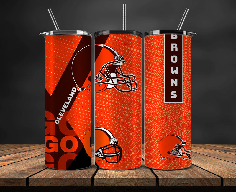 Cleveland Browns Tumbler Wrap, Logo Tumbler Wrap DS-113