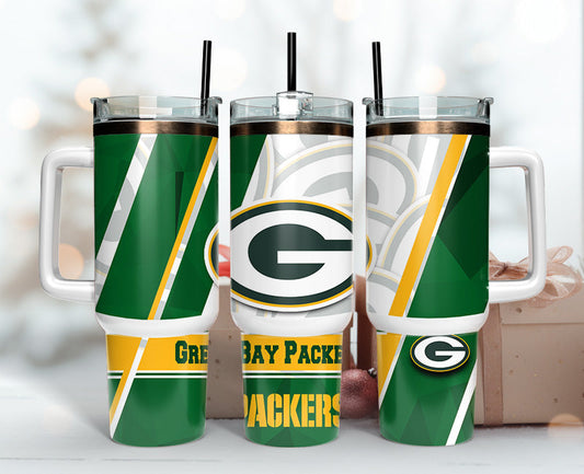 Green Bay Packers 40oz Tumbler,NFL Tumbler Wrap , 40oz Tumbler Sublimation Png , 40oz Tumbler Wrap 77