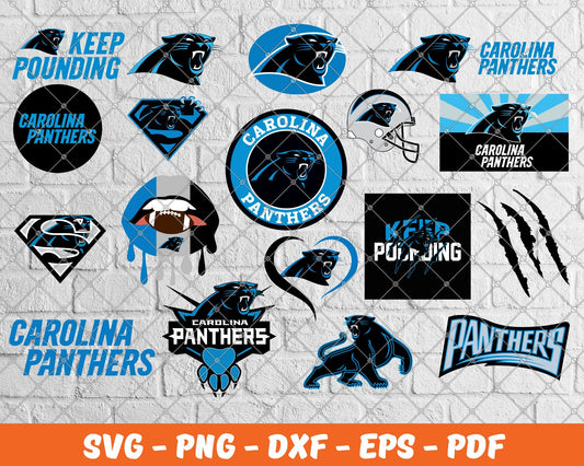 Carolina Panthers Bundle Svg, Football Svg ,Sport Svg, Sport Bundle Svg 11