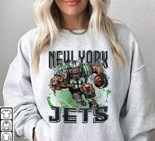 New York Jets Football Sweatshirt png ,  T-Shirt Png, NFL T-Shirt Design 121