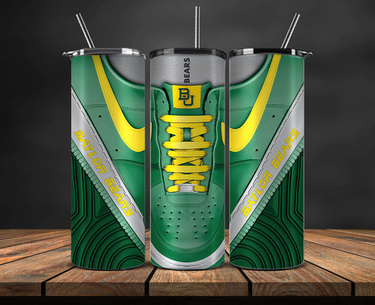 Baylor Bears Sneaker Tumbler Wrap , College Sneaker Tumbler Wrap 129