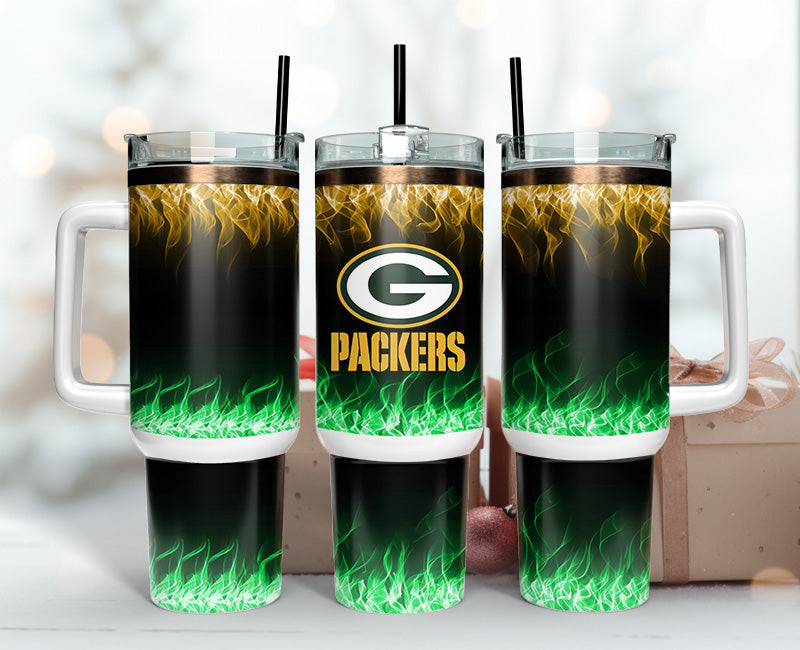 Green Bay Packers 40oz Tumbler,NFL Tumbler Wrap , 40oz Tumbler Sublimation Png , 40oz Tumbler Wrap 12