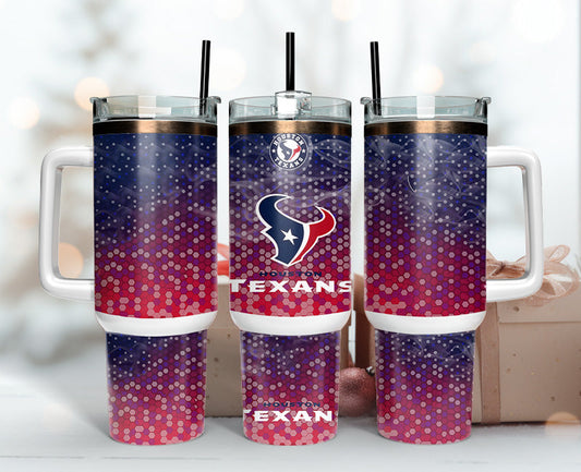 Houston Texans Tumbler 40oz Png, 40oz Tumler Png 13