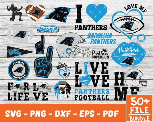 Carolina Panthers Svg , Football Team Svg 13