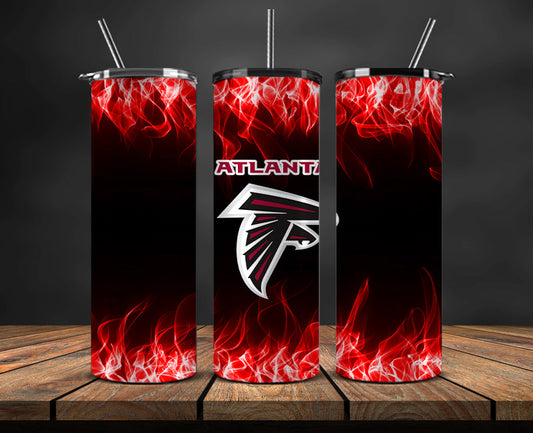 Falcons Tumbler Wrap ,Tumbler 20oz with fire effect  13