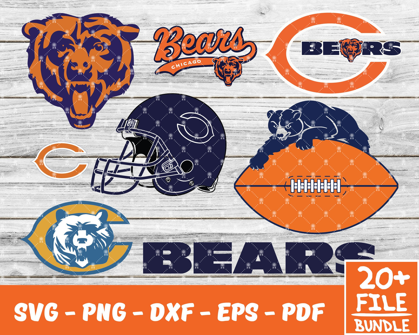 Chicago Bears Svg , Football Team Svg 15