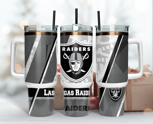 Las Vegas Raiders 40oz Tumbler,NFL Tumbler Wrap , 40oz Tumbler Sublimation Png , 40oz Tumbler Wrap 82