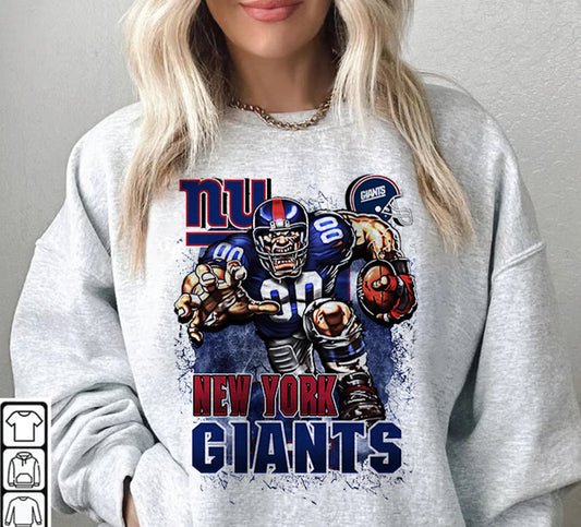 New York Giants  T-Shirt Png, NFL T-Shirt Design 13