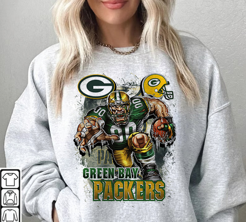 Green Bay Packers  T-Shirt Png, NFL T-Shirt Design 14