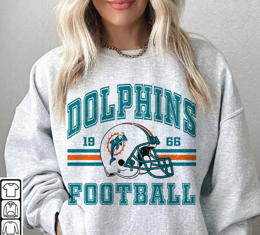 Miami Dolphins Football Sweatshirt png ,  T-Shirt Png, NFL T-Shirt Design 17