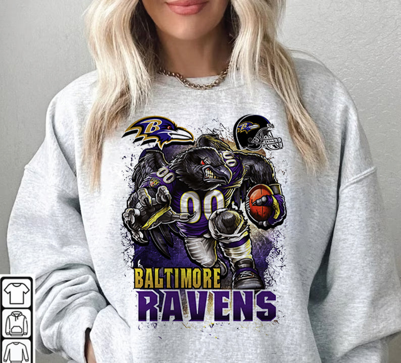 Baltomore Ravens  T-Shirt Png, NFL T-Shirt Design 24