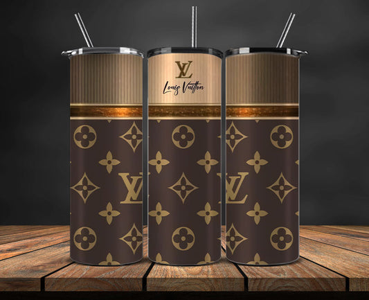 LV  Tumbler Wrap, Lv Tumbler Png, Lv Logo, Luxury Tumbler Wraps, Logo Fashion  Design 01