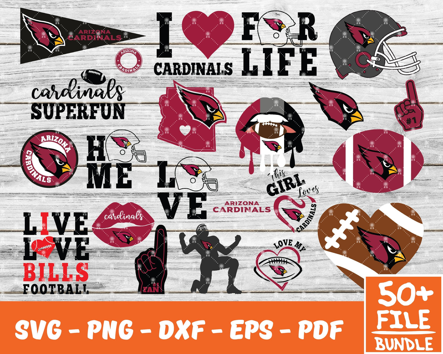 Arizona Cardinals Svg , Football Team Svg 01