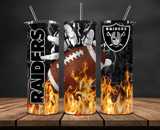 Las Vegas Raiders Tumbler Wrap, Fire Hand Tumbler Wrap DS 23