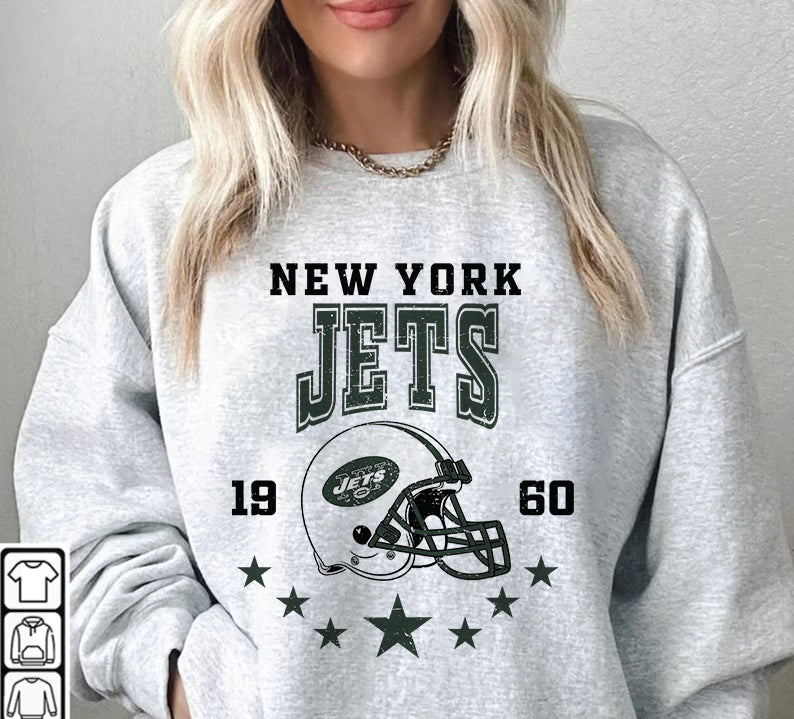 New York Jets Football Sweatshirt png ,  T-Shirt Png, NFL T-Shirt Design 249