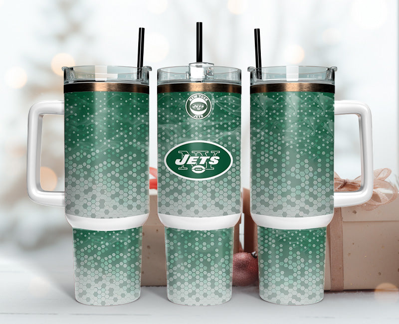 New York Jets Tumbler 40oz Png, 40oz Tumler Png 24