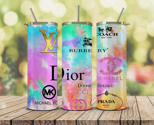 Tumbler 20oz Skinny Png ,Tumbler Wrap Bundle Png,Skinny Tumbler 20oz ,Logo Tumbler Png, Fashion Brand Logo, Dior Tumbler Wrap 24