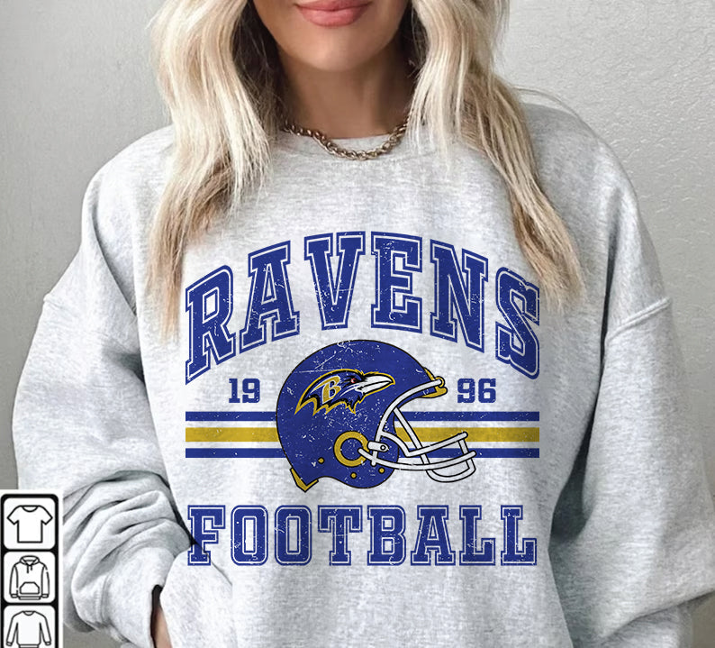 Baltimore Ravens Football Sweatshirt png ,  T-Shirt Png, NFL T-Shirt Design 26