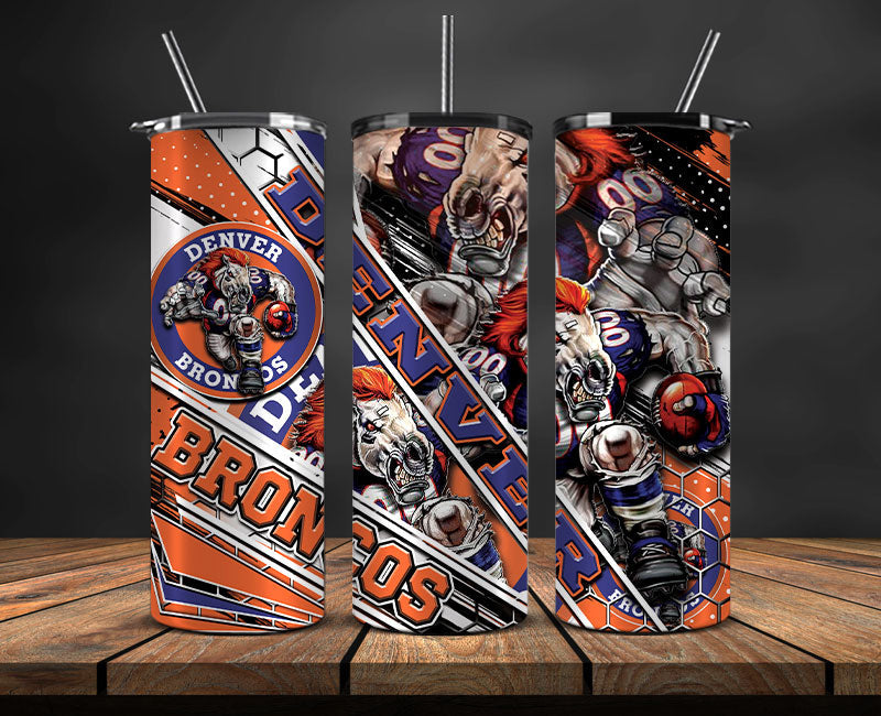 Team  Broncos Football Png, Football Tumbler Png  , Sport Tumbler Wrap 27