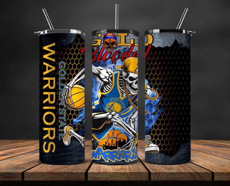 Warrior Tumbler Wrap, Basketball Design,NBA Teams,NBA Sports,Nba Tumbler Wrap,NBA DS-27