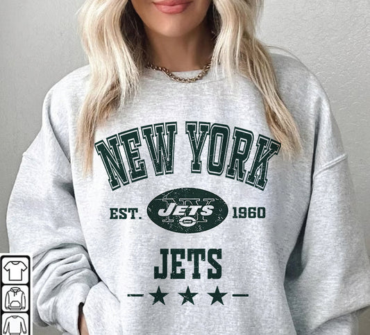 New York Jets Football Sweatshirt png ,  T-Shirt Png, NFL T-Shirt Design 281