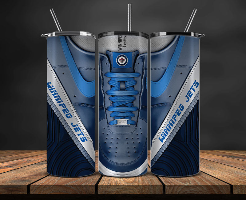 Winnipeg Jets Tumbler Wrap, NHL Sneaker Tumbler Wrap 28