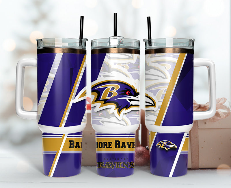 Baltimore Ravens 40oz Tumbler,NFL Tumbler Wrap , 40oz Tumbler Sublimation Png , 40oz Tumbler Wrap 69