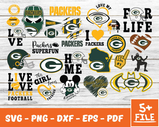 Green Bay Packers Svg , Football Team Svg 40