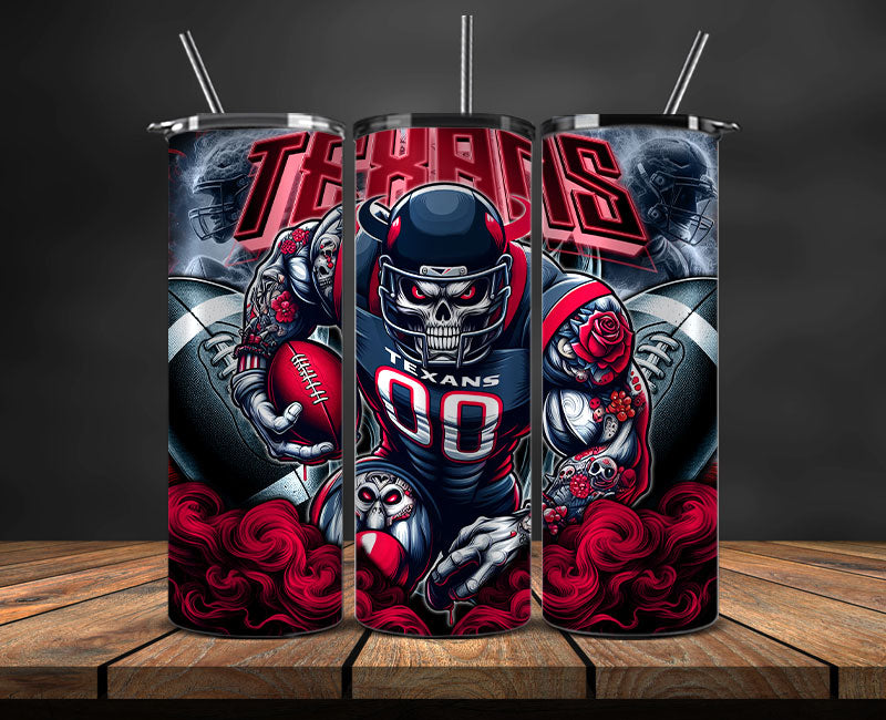 Houston Texans Tumbler Wrap, NFL Tumbler Wrap By AI, AI Tumbler Wrap 45