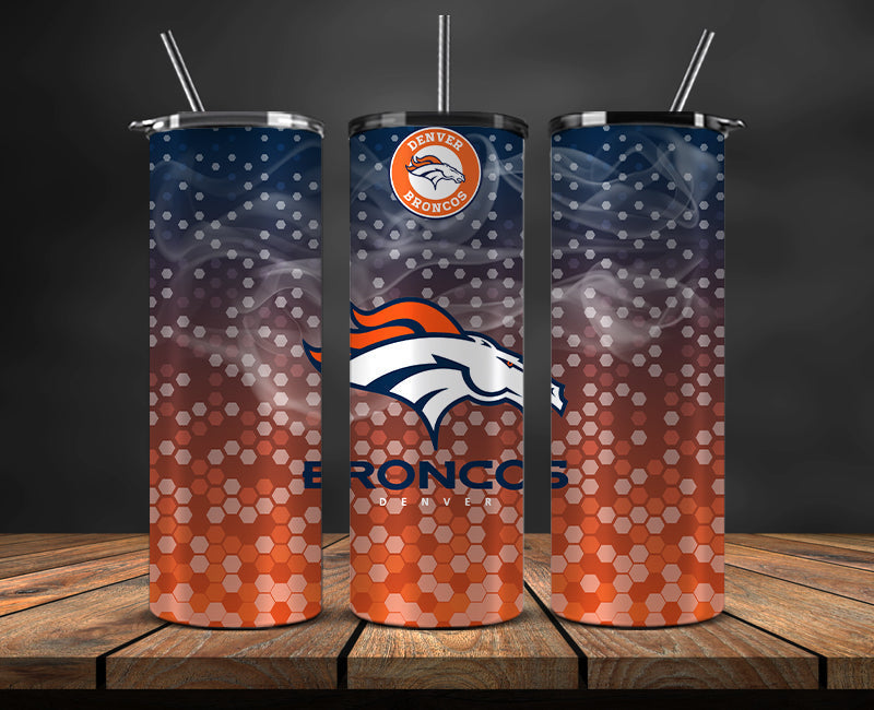 Broncos Tumbler Wrap , Football Wraps, Nfl Smoke Tumbler Wrap 49