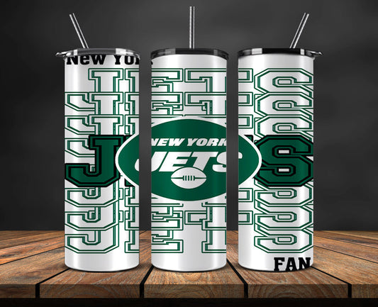 New York Jets Tumbler, NY Jets  Logo,NFL Season Design 50