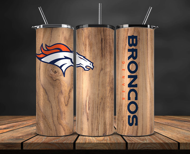 Denver Broncos Tumbler Wrap, NFL Logo Tumbler Png, NFL Design Png-52