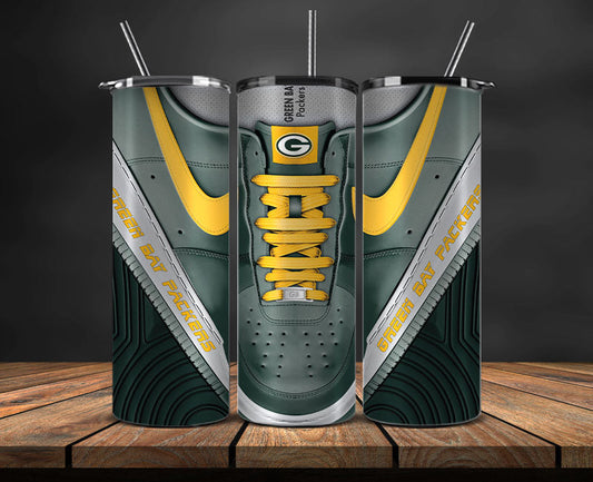 Green Bay Packers Tumbler Wrap, NFL Sneaker Tumbler Wrap  56