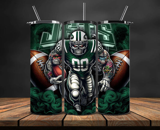 New York Jets Tumbler Wrap, NFL Tumbler Wrap By AI, AI Tumbler Wrap 57