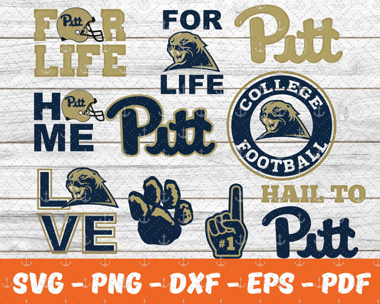 Pittsburgh Panthers Bundle Svg, Football Svg ,Sport Svg, Sport Bundle Svg 58