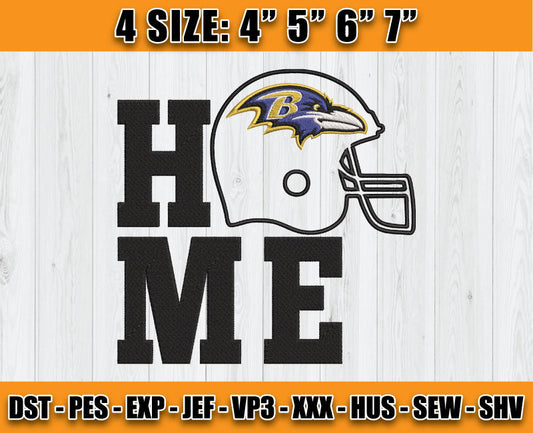 Ravens Embroidery, NFL Ravens Embroidery, NFL Machine Embroidery Digital 61