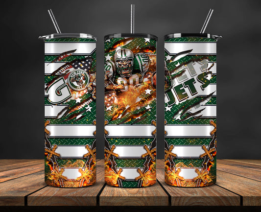 New York Jets Tumbler, NY Jets Logo, NFL, NFL Teams, NFL Logo, NFL Football Png 71