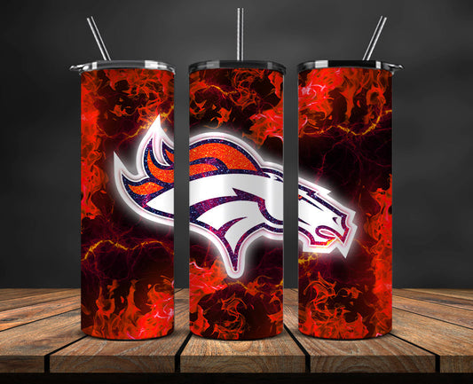 Denver Broncos Tumbler, Broncos Logo Tumbler ,NFL Season 2023, Design 73