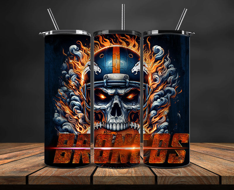 Denver Broncos Tumbler Wrap,NFL Tumbler Wrap By AI, AI Tumbler Design 74