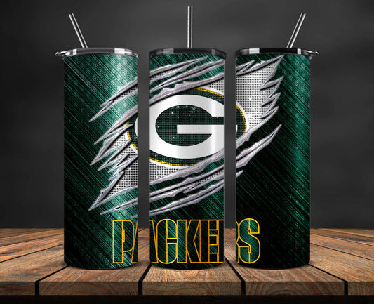 Green Bay Packers Tumbler Wraps ,Packers Logo, Nfl Tumbler Png 76