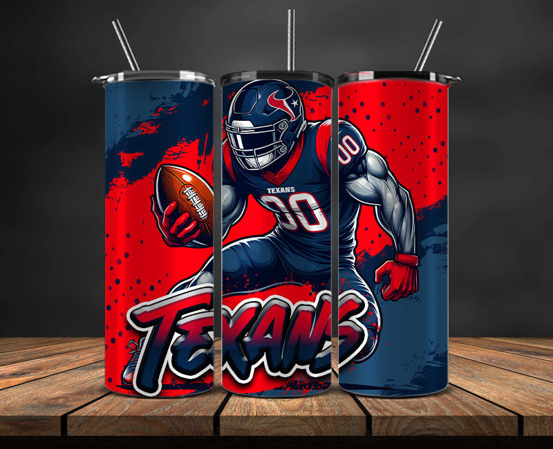 Houston Texans Tumbler Wrap, NFL Tumbler Wrap By AI, AI Tumbler Wrap 77