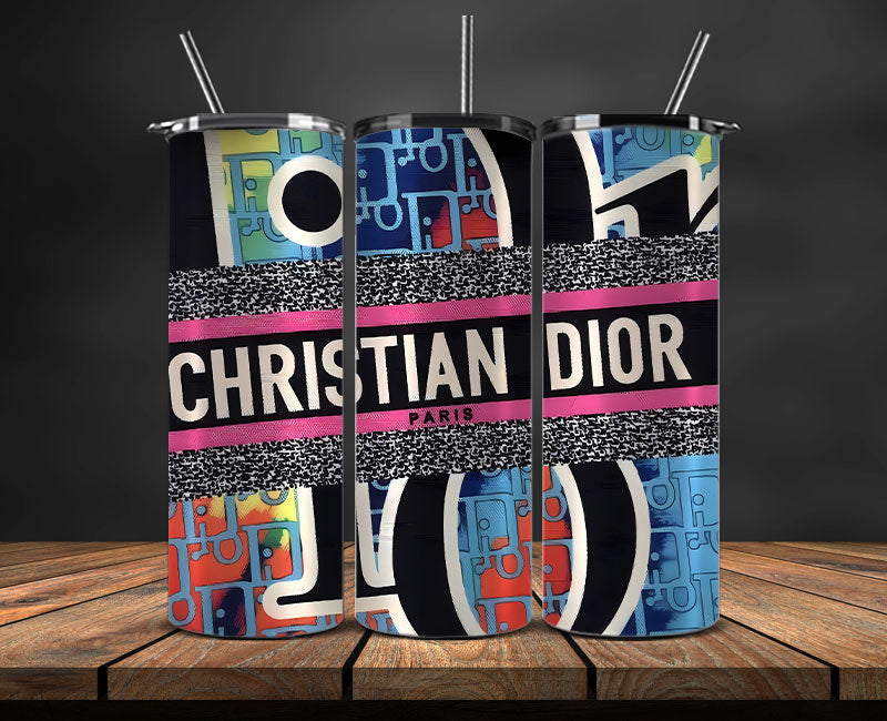 Dior Tumbler Wrap, Dior Tumbler Png ,Luxury Logo Fashion Png 77