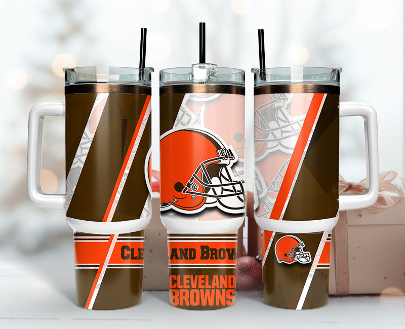 Cleveland Browns 40oz Tumbler,NFL Tumbler Wrap , 40oz Tumbler Sublimation Png , 40oz Tumbler Wrap 73