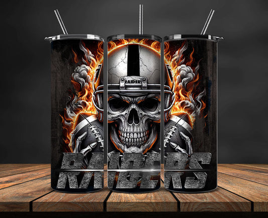 Las Vegas Raiders Tumbler Wrap,NFL Tumbler Wrap By AI, AI Tumbler Design 81