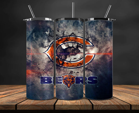 Chicago Bears Tumbler Wrap, Logo Tumbler Wrap DS-86