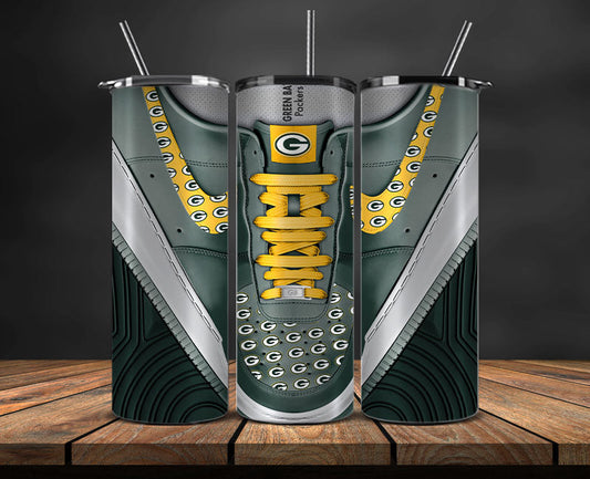 Green Bay Packers Tumbler Wrap, NFL Sneaker Tumbler Wrap  88