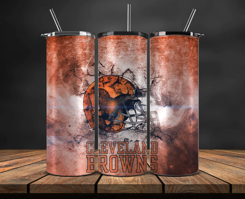 Cleveland Browns Tumbler Wrap, Logo Tumbler Wrap DS-91