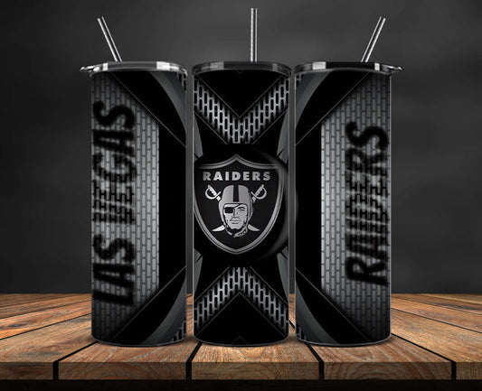 Las Vegas Raiders Tumbler Wrap, NFL Logo Tumbler Png, NFL Design Png-99